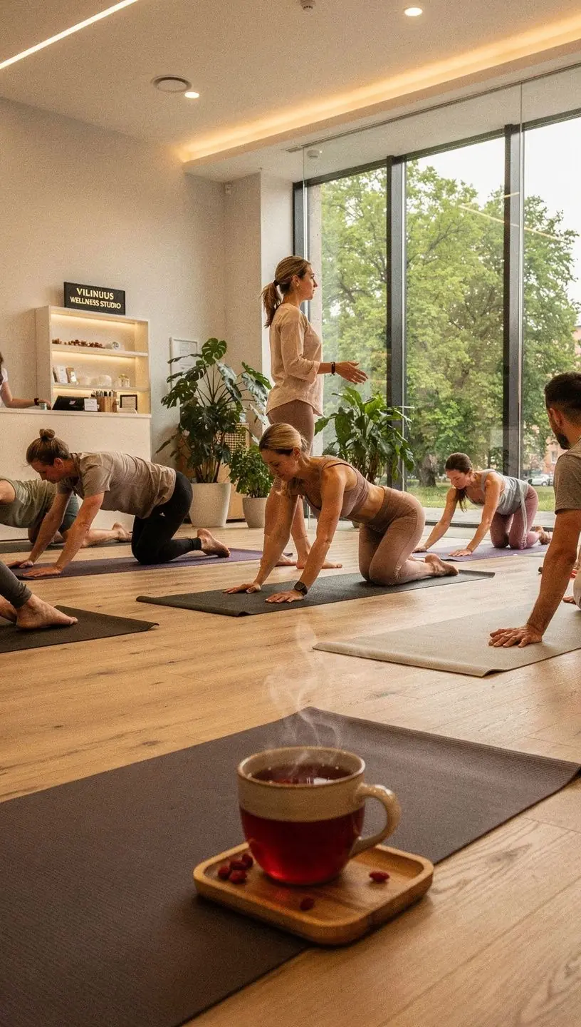 Vaizdas, kuriame matyti goji uogų šakelės, simbolizuojančios natūralius antioksidantus.